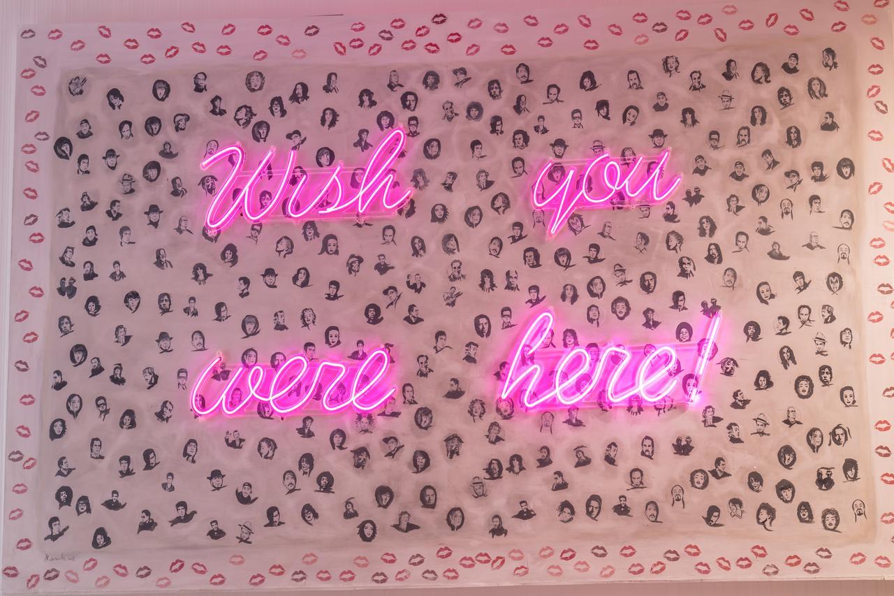 Barcelo Imagine Otel Madrid Dış mekan fotoğraf Wish you were here, 2015